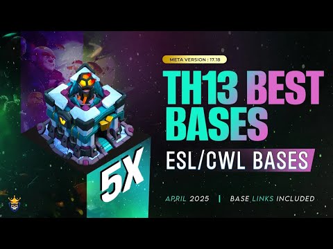 TH13 War Bases for April | Clash of Clans – Clash Champs