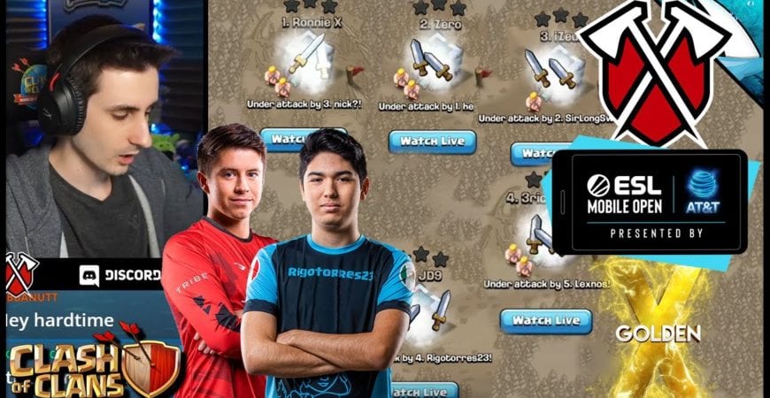 I’ve never seen Miners die that FAST! Tribe Gaming vs Golden X | ESL Mobile Open | Clash of Clans by CarbonFin Gaming