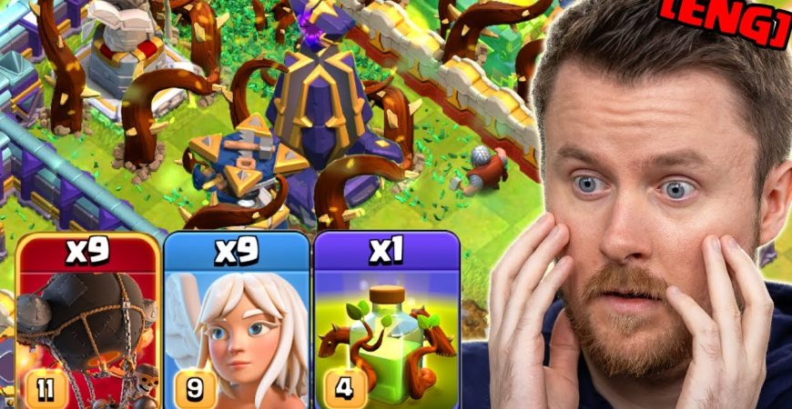 NEW TOWN HALL 16 FAVORITE Strategy with OVERGROWTH SPELL (Clash of Clans) by iTzu [ENG] – Clash of Clans